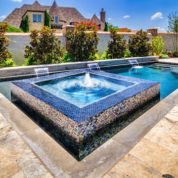 Inground Spa Designs Plano, Dallas, Highland Park