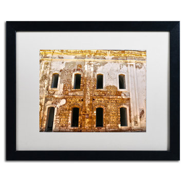 CATeyes 'Castillo San Felipe del Morro 5' Matted Framed Art, White Mat, 20"x16"
