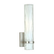 Vaxcel Vilo 1-Light Wall Light, Satin Nickel