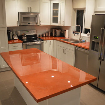 Epoxy Counter Tops by Jennifer Haley