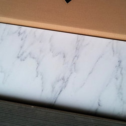 $9.95SF 12x24" Carrara Venato Marble Tile Honed - Tile