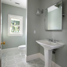 powder room floor