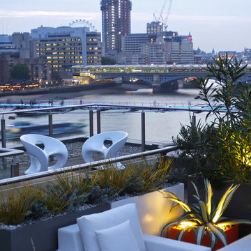 Contemporary London roof terraces