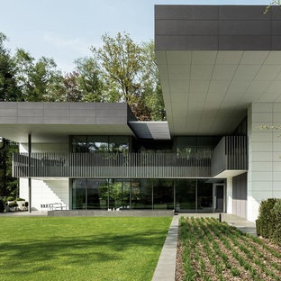 Facade Villa Moderne Ideas Photos Houzz