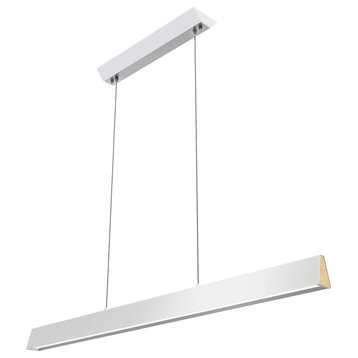 Flair 48" Linear Pendant White