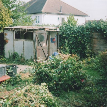 Contemporary Garden in Sutton Surrey