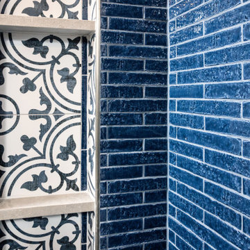 Ainslie Bathroom Revamp: Deep Blue Interiors