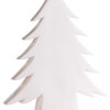 16.5" Tall "Teton" Ceramic Christmas Tree Tabletop Decoration, White