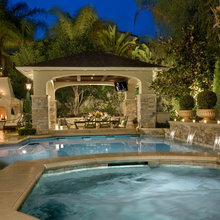 Pool Water Feature