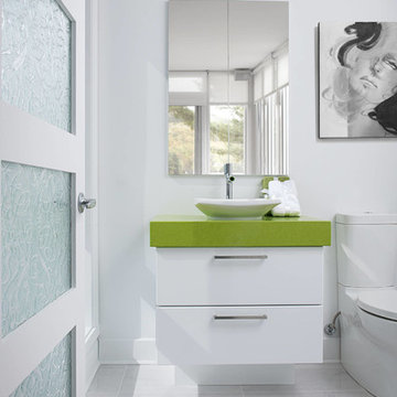 Bathroom storage and sink