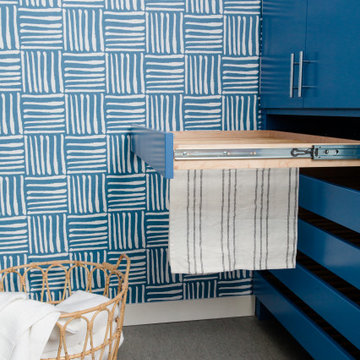 Blueberry Laundry Room