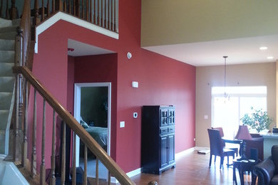 Family room - family room idea in Chicago