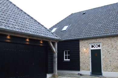 Inspiration for a country exterior home remodel in Amsterdam