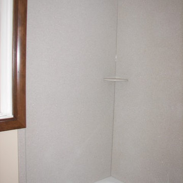 Solid Surface Shower Wall