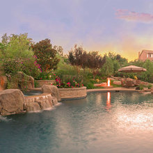 backyard pool
