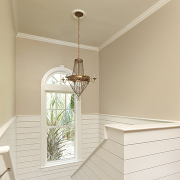 Stairwell shiplap