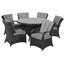 Texas 7-Piece Outdoor Dining Set, Grey