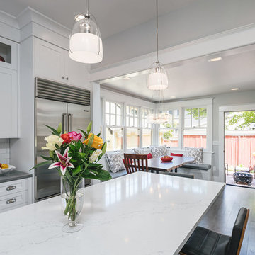 Historic Irvington Kitchen and Banquette
