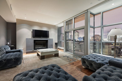 Inspiration for a living room remodel in New York