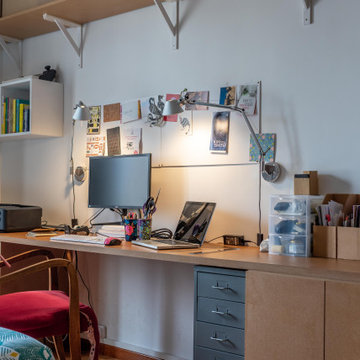 Appartement & atelier lumineux pour une créatrice de pop up