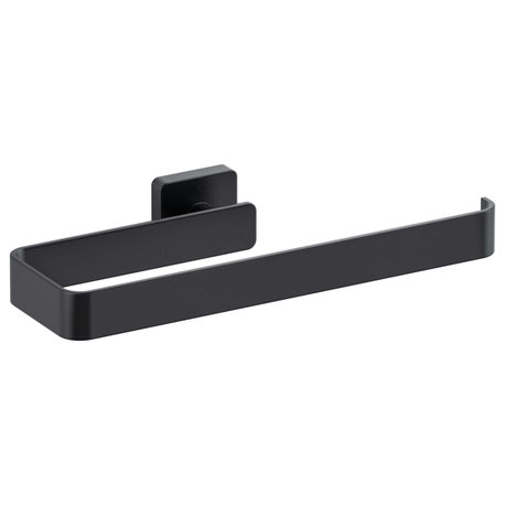 Blaze 10 inch Bathroom Towel Bar, Matte Black
