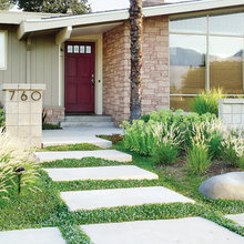 front walk and steps