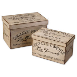 Farmhouse Decorative Boxes by Lighting Front