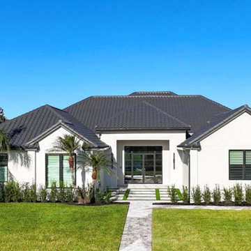 Mediterranean to Modern Full Exterior Transformation