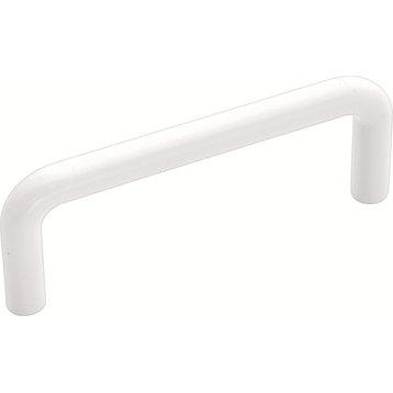 3" Midway White Cabinet Pull PW353-24 Hardware