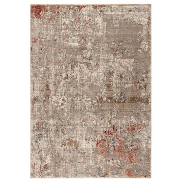 Jaipur Living Marzena Abstract Tan/Rust Area Rug, 6'x9'