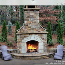 Outdoor Fireplace