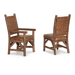 Rustic Side Chair #1184 & Arm Chair #1186 by La Lune Collection - Dining Chairs