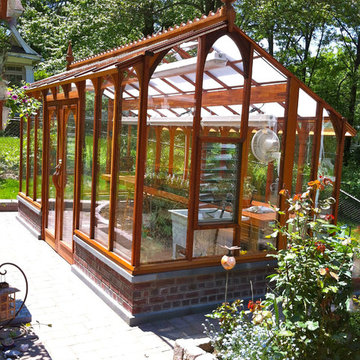 Nantucket style greenhouses
