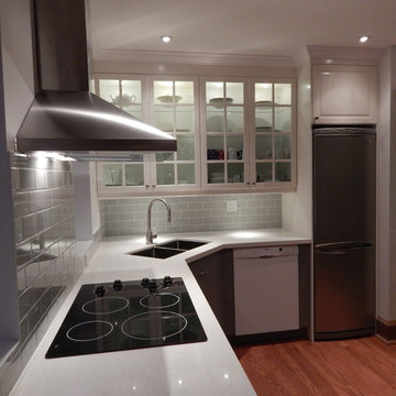 IKEA Kitchen - Bodbyn Gray and Bodbyn White
