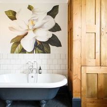 Black & White Upstairs Bathroom Refresh