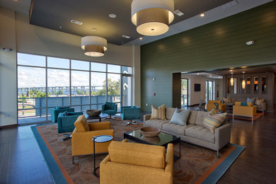 Trendy home design photo in Jacksonville