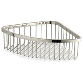 Satin Nickel Steel Corner Shower Basket, Better Homes & Gardens, 1