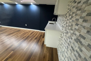 Inspiration for a modern home design remodel in Other