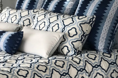 Inspiration for a coastal bedroom remodel in Boston