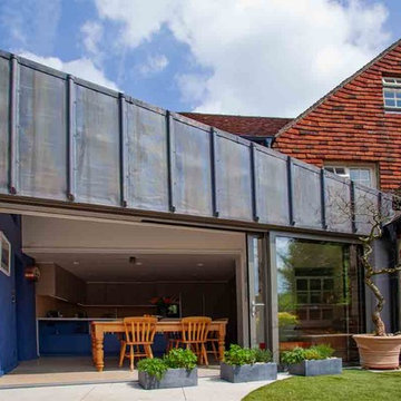 Single Storey Extension with Zinc-clad Facade, South Downs National Park