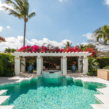 Mediterranean Style Porch