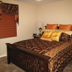 Small House in Winchester, IN - Curtains
