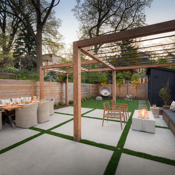 Avera Concrete Firepit by DEKKO Concrete