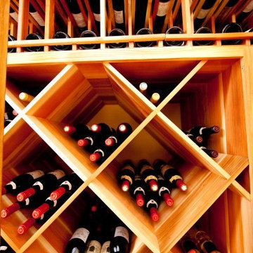 Custom-Built Wine Cellar Features Superior Craftsmanship