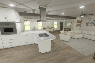 Example of a classic home design design in Other