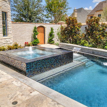Inground Spa Designs Plano, Dallas, Highland Park