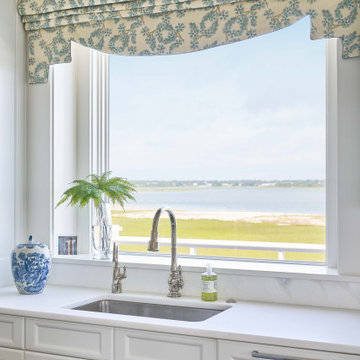 Traditional Waterfront Custom Home on Figure Eight Island