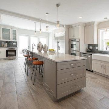 Modern White Kitchen Remodel in Salt Lake City, UT