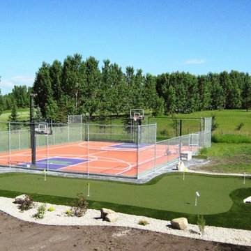 Golf and Putting Greens with Artificial Grass