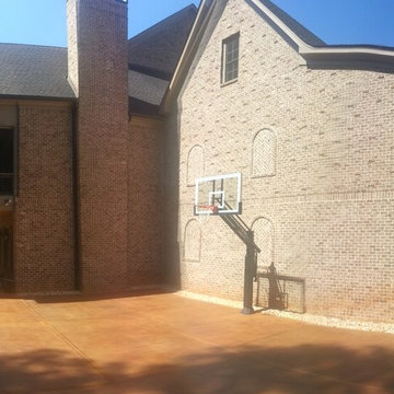 Tom S's Pro Dunk Platinum Basketball System on a 40x25 in Milton, GA